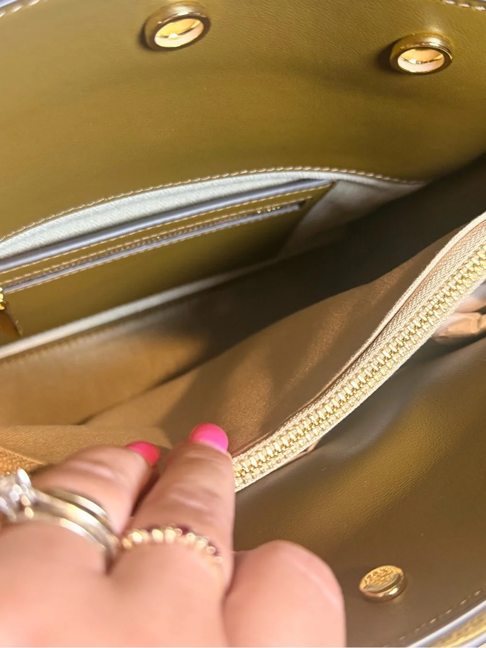 Tory Burch Small Lee RADZIWILL Double Bag in Ruby